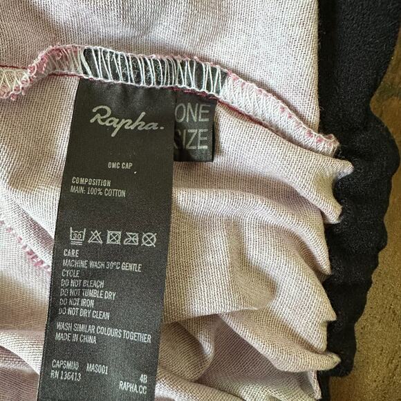 RAPHA One More City Hat Hot Pink Abstract Cycling Cap Cotton - Picture 7 of 7